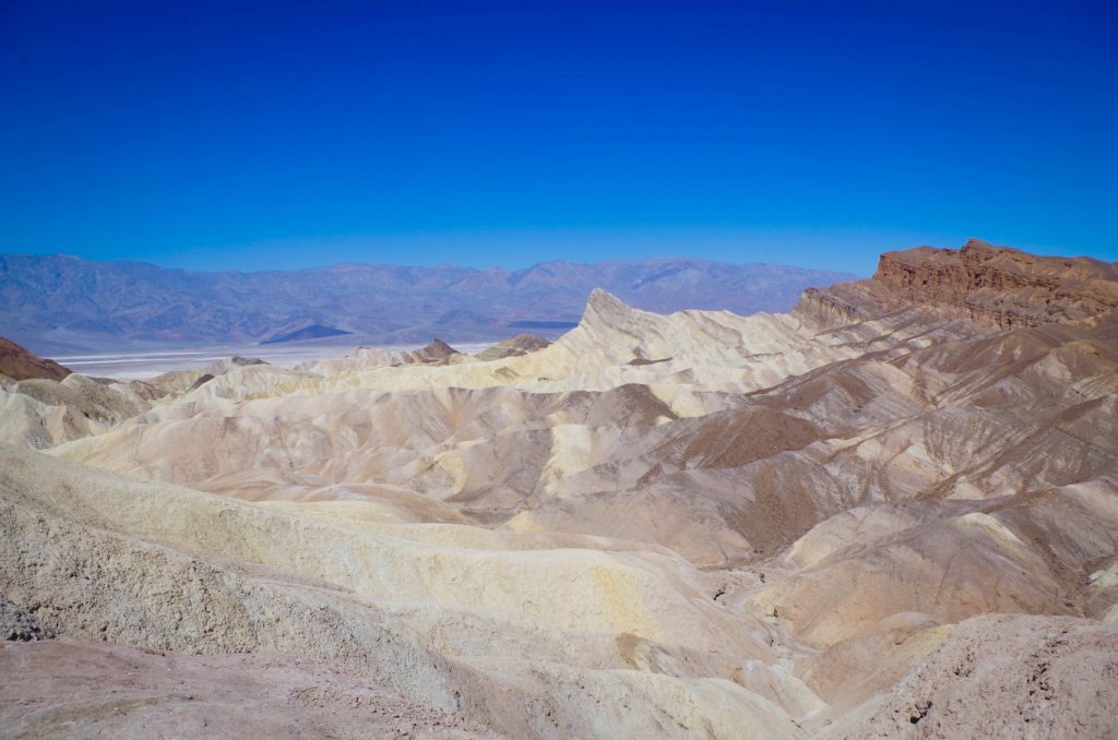 Death Valley's Badlands, viewed from Zabrinske Point