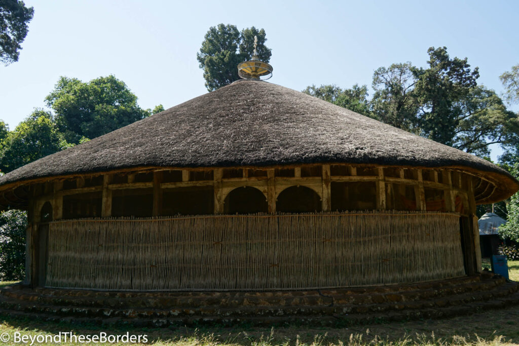 Monastery on an island in the middle of Lake Tana, Ethiopia.